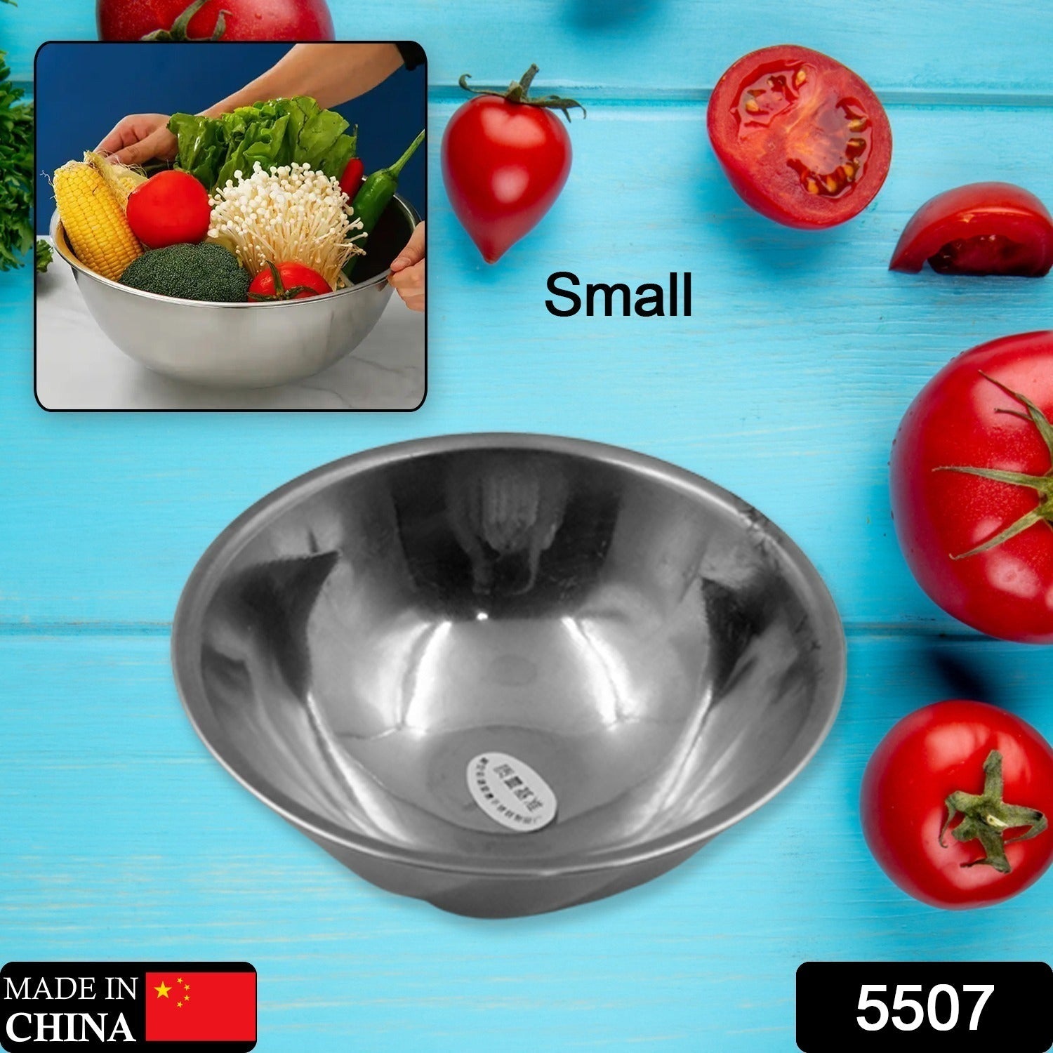 5507 Stainless Steel Bowl | Serving Dessert Curry Soup Bowls Wati Vati Katori | Small Rice Side Dishes | Kitchen & Dining ,Solid, ideal for serving Chatni, achar and Catch up (1 Pc) 5507 Stainless Steel Bowl | Serving Dessert Curry Soup Bowls Wati Vati Katori | Small Rice Side Dishes | Kitchen & Dining ,Solid, ideal for serving Chatni, achar and Catch up (1 Pc)